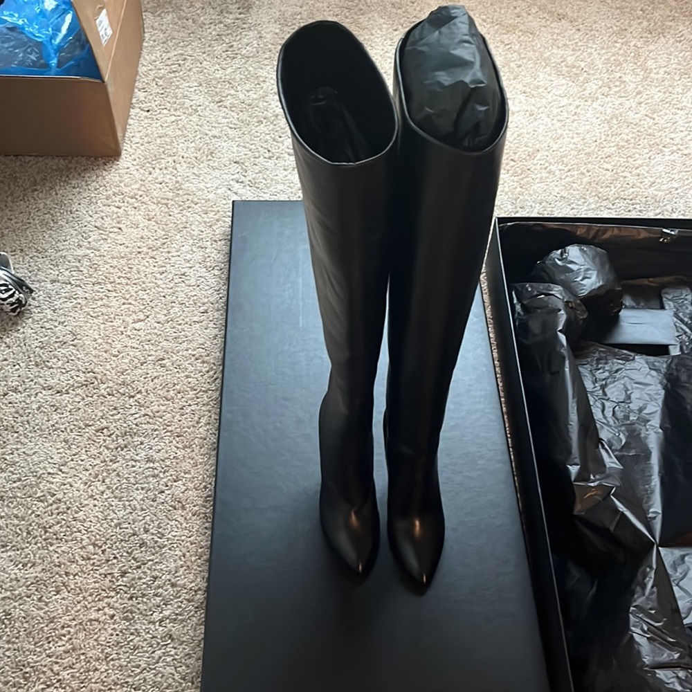 Ysl thigh high boots - Picture 3 of 4